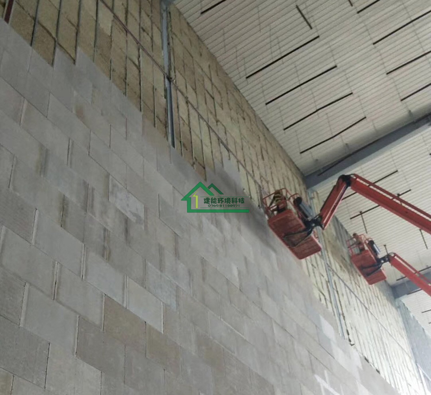 福建省三明市科技会展中心墙面隔热保温工程