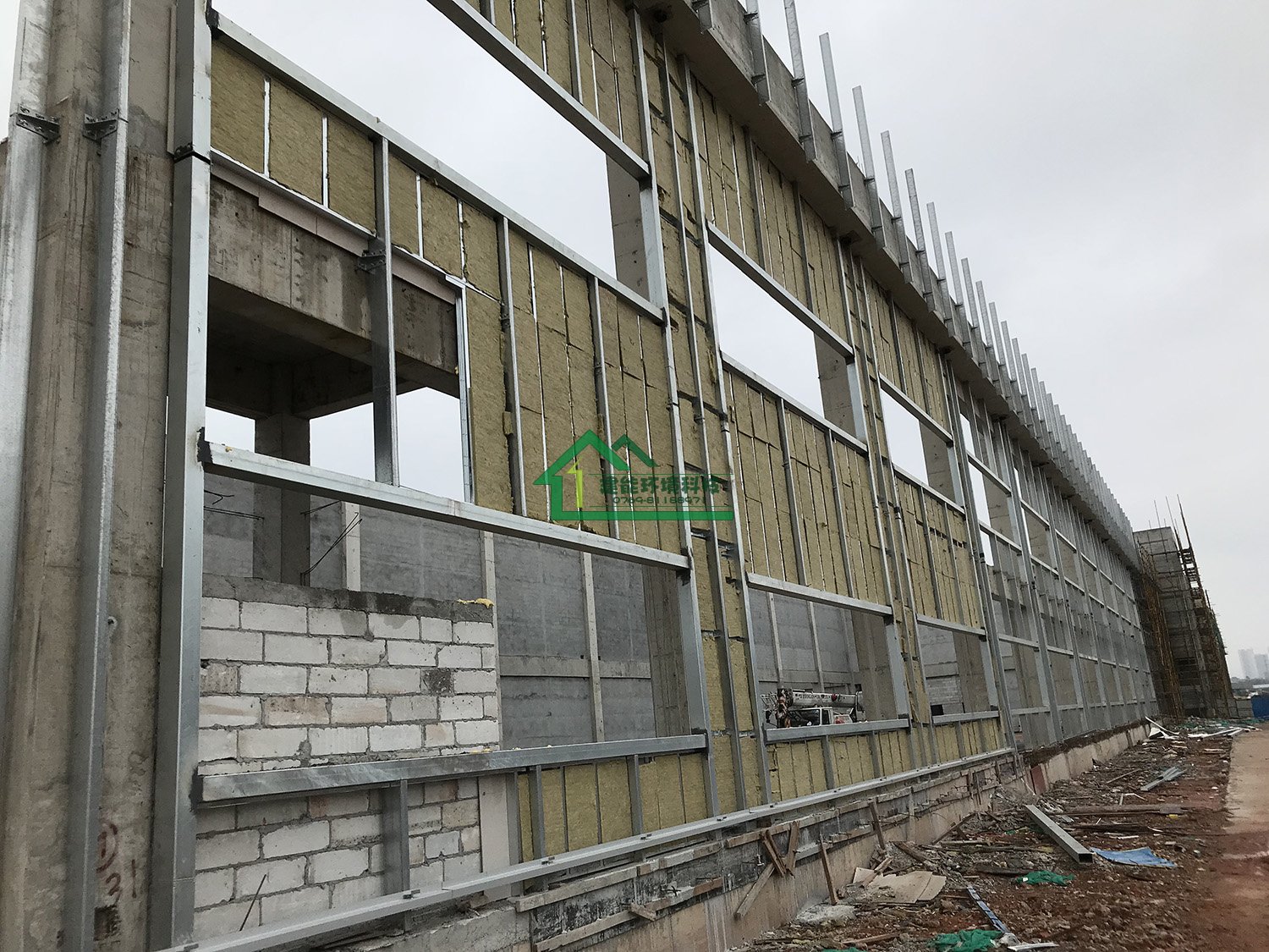 TCL集团惠州生产基地二期隔墙保温工程